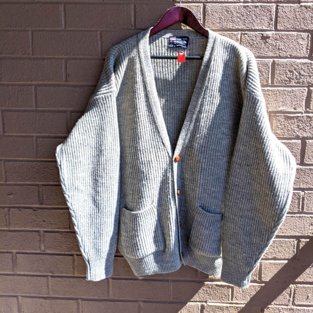 Vintage Lord Jeff Wool Cardigan Vintage